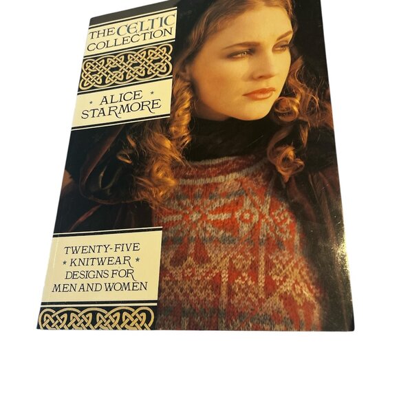 BOOK The Celtic Collection 25 Knitwear Designs Alice Starmore Ireland Patterns - Picture 1 of 10